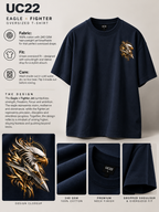 UC22 Oversized Classic T-Shirt – Eagle Fighter